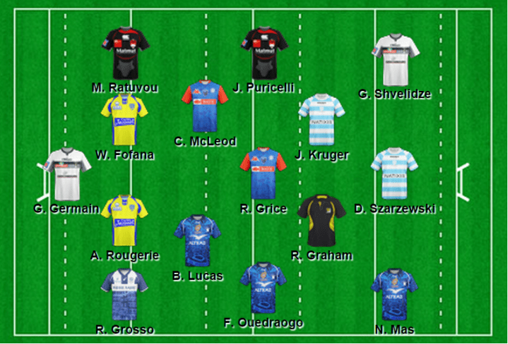 第15節のベストXV