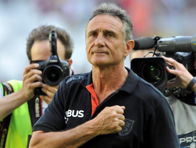 伝説のコーチギー･ノヴェスのお別れ　トゥールーズ　クレルモン　2015年　準決勝