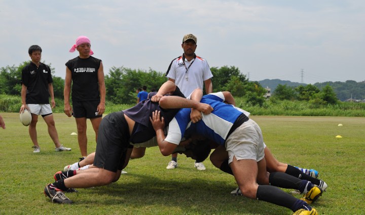 社会ラグビー スクラム 五郎丸