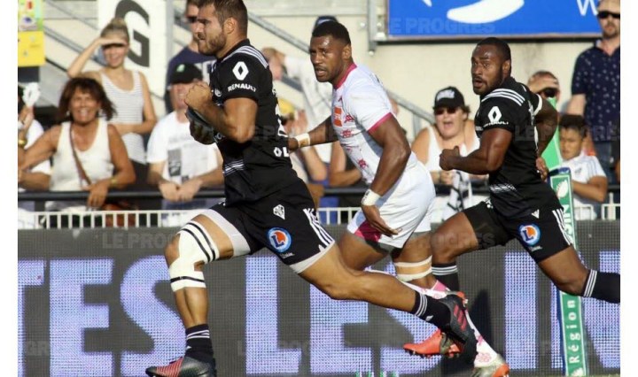 キックプレー　ラグビー　ガエタン･ジェルマン　フランストップ14