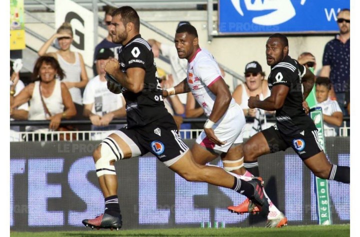 キックプレー　ラグビー　ガエタン･ジェルマン　フランストップ14